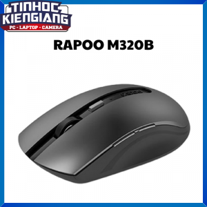 Chuột không dây Rapoo M320B Silent Xám Nhạt