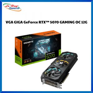 Card màn hình - VGA Gigabyte GeForce RTX 5070 GAMING OC 12G (GV-N5070GAMING OC-12GD)