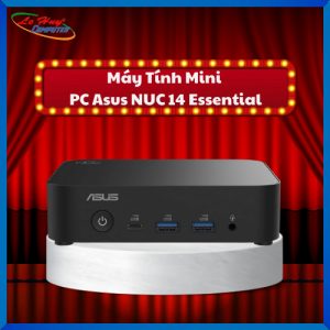 Bộ Mini PC ASUS Intel NUC 14 Essential Mill Canyon N97 RNUC14MNK9700000 (Intel Alder Lake N97, Intel UHD Graphics)