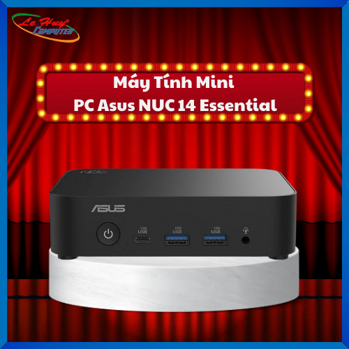 Bộ Mini PC ASUS Intel NUC 14 Essential Mill Canyon N97 RNUC14MNK9700000 (Intel Alder Lake N97, Intel UHD Graphics)