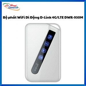 Thiết bị mạng - Bộ phát sóng WiFi Di Động D-Link 4G/LTE DWR-930M (150 Mbps/ Wifi 4/ 2.4 GHz)