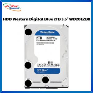 Ổ Cứng HDD Western Blue 2TB 3.5inch SATA 3 7200RPM WD20EZBX