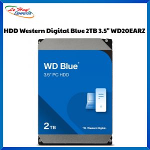 Ổ Cứng HDD Western Blue 2TB 3.5inch SATA 3 5400RPM WD20EARZ