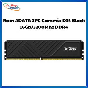 RAM ADATA XPG Gammix D35 Black 16GB DDR4 Bus 3200Mhz AX4U320016G16A-SBKD35