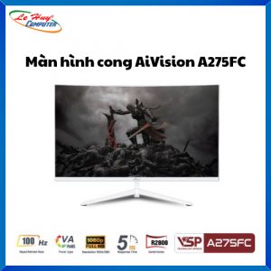 Màn Hình Máy Tính Cong AiVision A275FC (27inch | FHD | VA | 100Hz | 5ms) - White