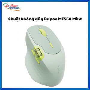 Chuột không dây Rapoo MT560 Silent - Xanh Lá