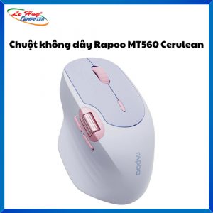Chuột không dây Rapoo MT560 Silent - Xanh Lam