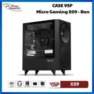 Vỏ Case Máy Tính VSP Micro Gaming X09 - Black