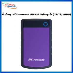 Ổ cứng gắn ngoài 2.5" Transcend 1TB H3P Chống sốc (TS1TSJ25H3P)