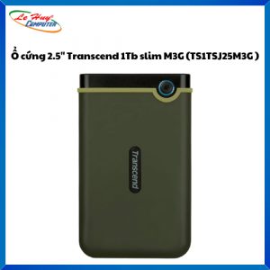 Ổ cứng gắn ngoài 2.5" Transcend 1Tb slim  M3G (TS1TSJ25M3G)