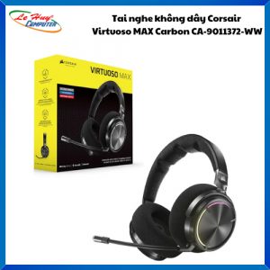 Tai Nghe Không Dây Corsair Virtuoso MAX - Carbon (CA-9011372-WW)
