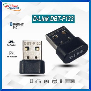 Bộ Chuyển Đổi Bluetooth D-Link DBT-F122 USB Nano Bluetooth 5.0