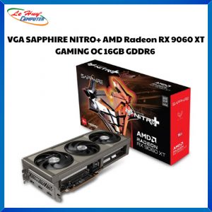 Card màn hình - VGA SAPPHIRE NITRO+ AMD Radeon RX 9060 XT GAMING OC 16GB