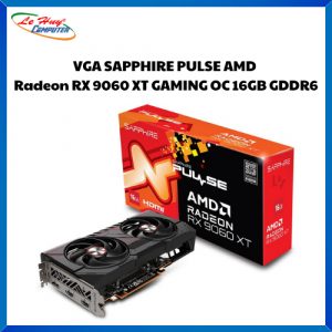 Card màn hình - VGA SAPPHIRE PULSE AMD RADEON RX 9060 XT GAMING OC 16GB