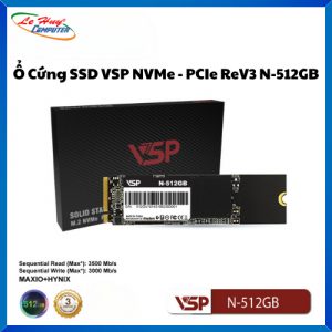 Ổ Cứng SSD VSP 512GB M.2 NVMe PCIe Gen3x4 (N-512GB)