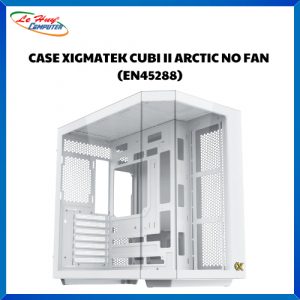 VỎ CASE XIGMATEK CUBI II ARTIC (EN45288) NO FAN