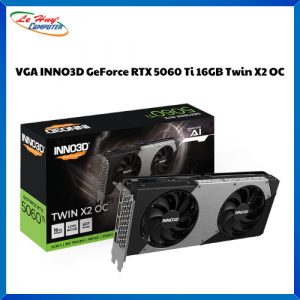 Card màn hình - VGA INNO3D GeForce RTX 5060 Ti Twin X2 OC 16GB GDDR7