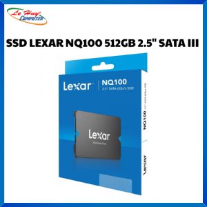 Ổ cứng SSD Lexar NQ100X 512GB Sata III LNQ100X512G-RNNNG