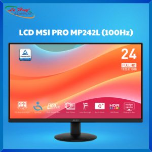 Màn hình máy tính MSI PRO MP242L (23.8 inch - IPS - 100Hz - FHD - 1ms)