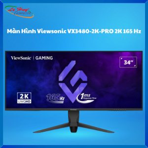 Màn Hình Máy Tính ViewSonic VX3480-2K-PRO (34 inch - UWQHD - VA - 165Hz - 1ms)