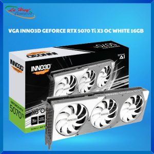 Card màn hình - VGA INNO3D GeForce RTX 5070 Ti X3 OC WHITE