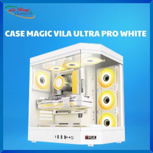 VỎ CASE MÁY TÍNH MAGIC VILA ULTRA PRO WHITE (ATX)