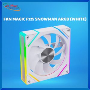 FAN CASE MAGIC F125 SNOWMAN ARGB (WHITE)
