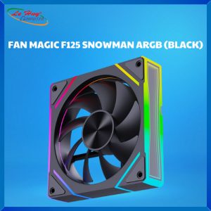 FAN CASE MAGIC F125 SNOWMAN ARGB (BLACK)