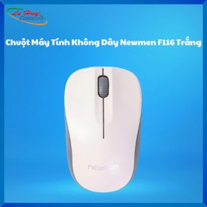 Chuột Máy Tính Không Dây Newmen F116 White