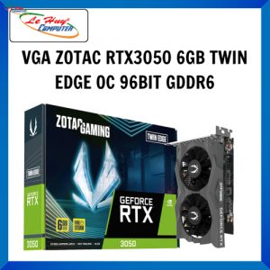 Card Màn Hình - VGA ZOTAC GAMING GeForce  RTX3050 6GB TWIN EDGE OC 96BIT GDDR6