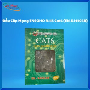 Đầu Cáp Mạng ENSOHO RJ45 Cat6 (EN-RJ45C6B) (100 Cái)