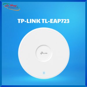 Bộ phát wifi 7 TP-Link TL-EAP723 (Chuẩn BE/ 5000Mbps/ 4 Ăng-ten ngầm/ Wifi Mesh/ Dưới 250 User/ Gắn trần/tường)
