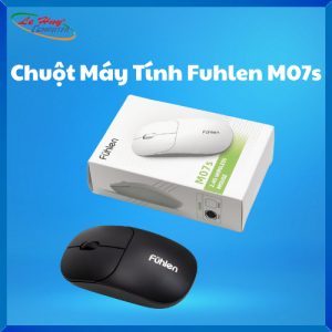 Chuột máy tính không dây Fuhlen M07s Black