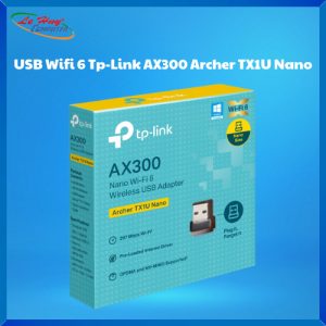 Bộ thu sóng Wifi 6 Tp-Link AX300 Archer TX1U Nano