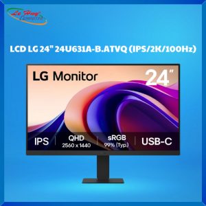 Màn hình máy tính LG 24U631A-B.ATVQ (IPS/2K/100Hz)