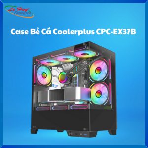 Vỏ Máy Tính Bể Cá Coolerplus CPC-EX37B (Đen - No Fan)