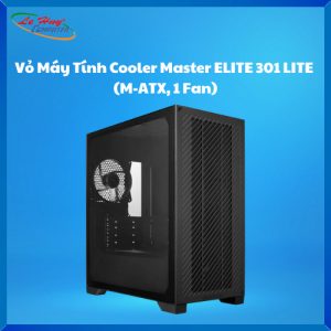 Vỏ máy tính Cooler Master ELITE 301 LITE Black (Matx, 1 Fan)