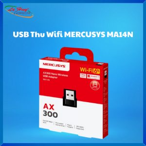 Bộ thu sóng Wifi USB Mercusys MA14N AX300