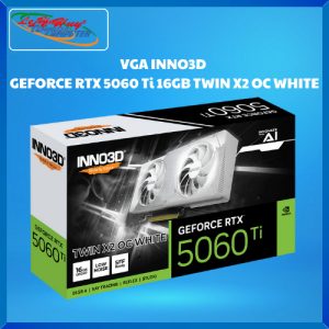 Card màn hình - VGA INNO3D GeForce RTX 5060 Ti 16GB Twin X2 OC WHITE