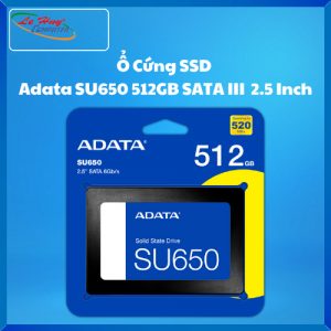 Ổ Cứng SSD Adata SU650 512GB 2.5inch SATA III