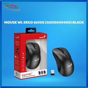 Chuột máy tính không dây Genius ERGO 8100S (31030040400) BLACK