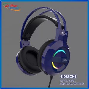 Tai nghe Gaming Zidli ZH5 ( 7.1, Driver 50mm, RGB, USB )