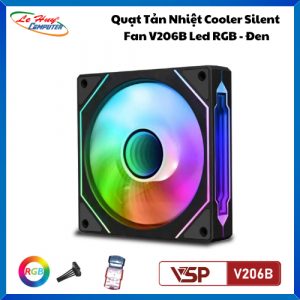 Fan Case VSP V206B Led RGB - Đen