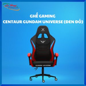 GHẾ GAMING CENTAUR GUNDAM UNIVERSE (ĐEN ĐỎ)