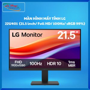 MÀN HÌNH MÁY TÍNH LG 22U401A-B.ATVQ(21.5 inch/ VA/ Full HD/ 100Hz/ sRGB 99%)