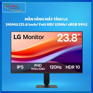 MÀN HÌNH MÁY TÍNH LG 24U411 (23.8 inch/ IPS/ Full HD/ 120Hz/ sRGB 99%)