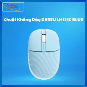 Chuột không dây DAREU LM135G (Silent SW) Blue