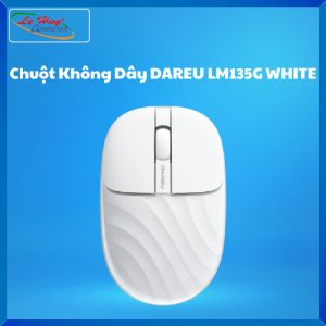 Chuột không dây DAREU LM135G (Silent SW) White