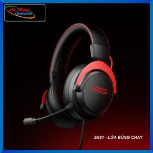 Tai nghe Gaming ZIDLI ZH31 (7.1/USB) Black