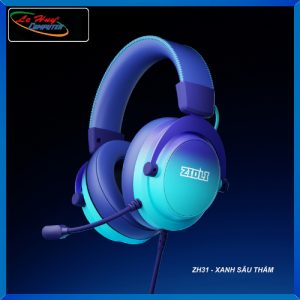 Tai nghe Gaming ZIDLI ZH31 (7.1/USB) Blue